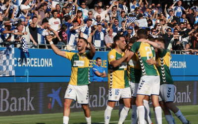 Un dels moments d'èxtasi d'ahir al Johan Cruyff | CES